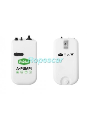 Pompa de aer A-Pump Maxi (alimentare baterii sau bricheta auto !) - Delphin